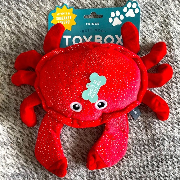 Fringe Studio Other - NWT✨ Toybox Crab Dog toy